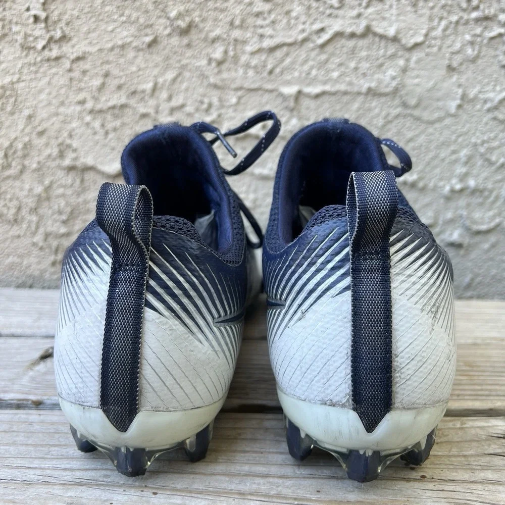 Nike Cleats Men Size 14.5 Vapor Untouchable Pro Football Navy White